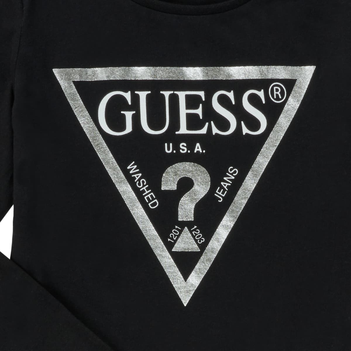 Girls' T-Shirts Guess Black