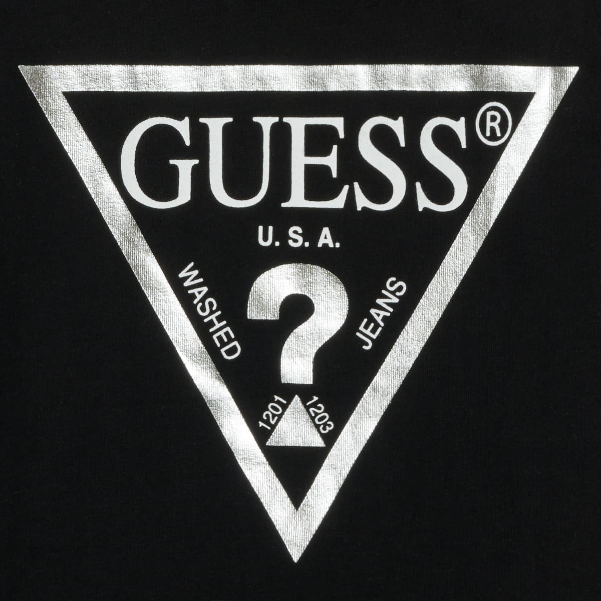 Girls' T-Shirts Guess Black