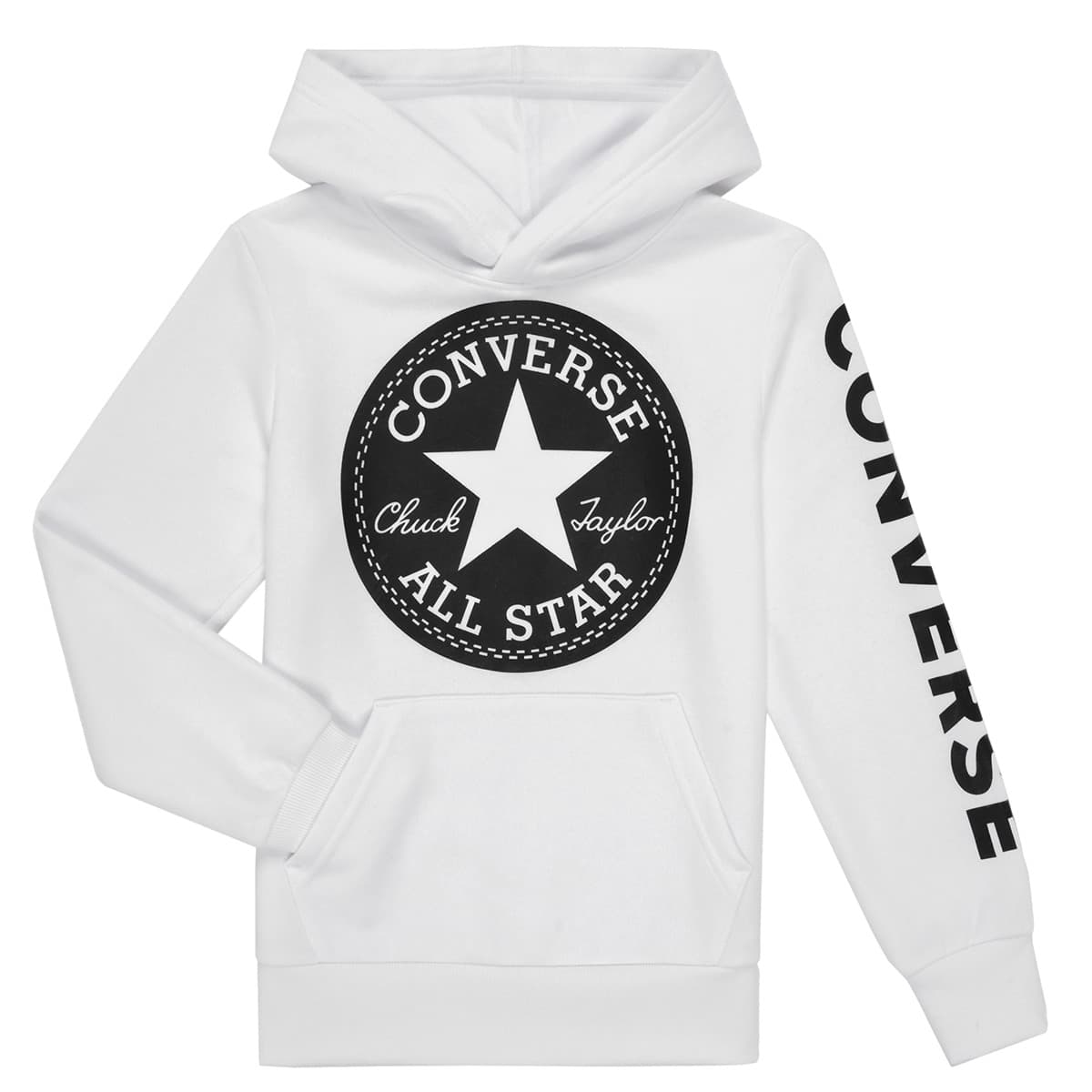 T-shirt με κουκούλα Converse SIGNATURE CHUCK PATCH PULLOVER HOODIE