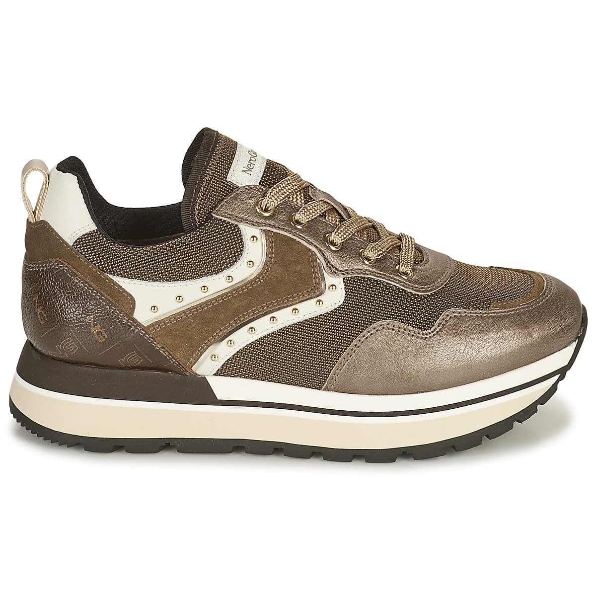 Women's Sneakers NeroGiardini Brown