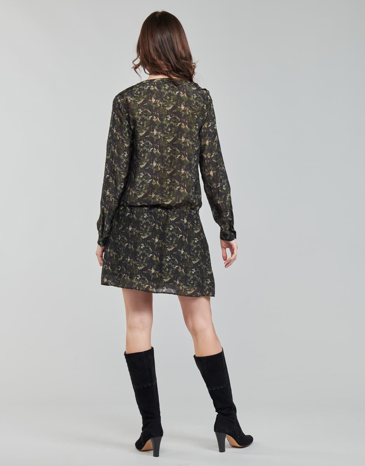 Women's Dresses Ikks Khaki