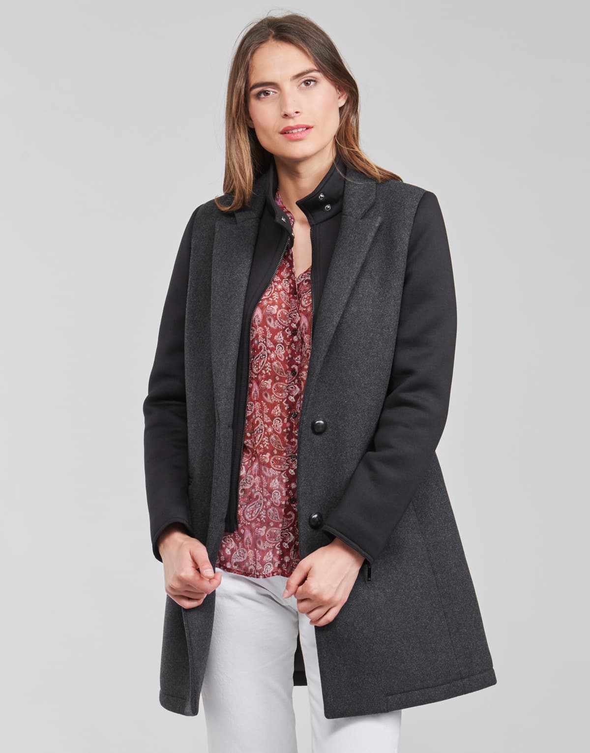 Women's Coats Ikks Gray
