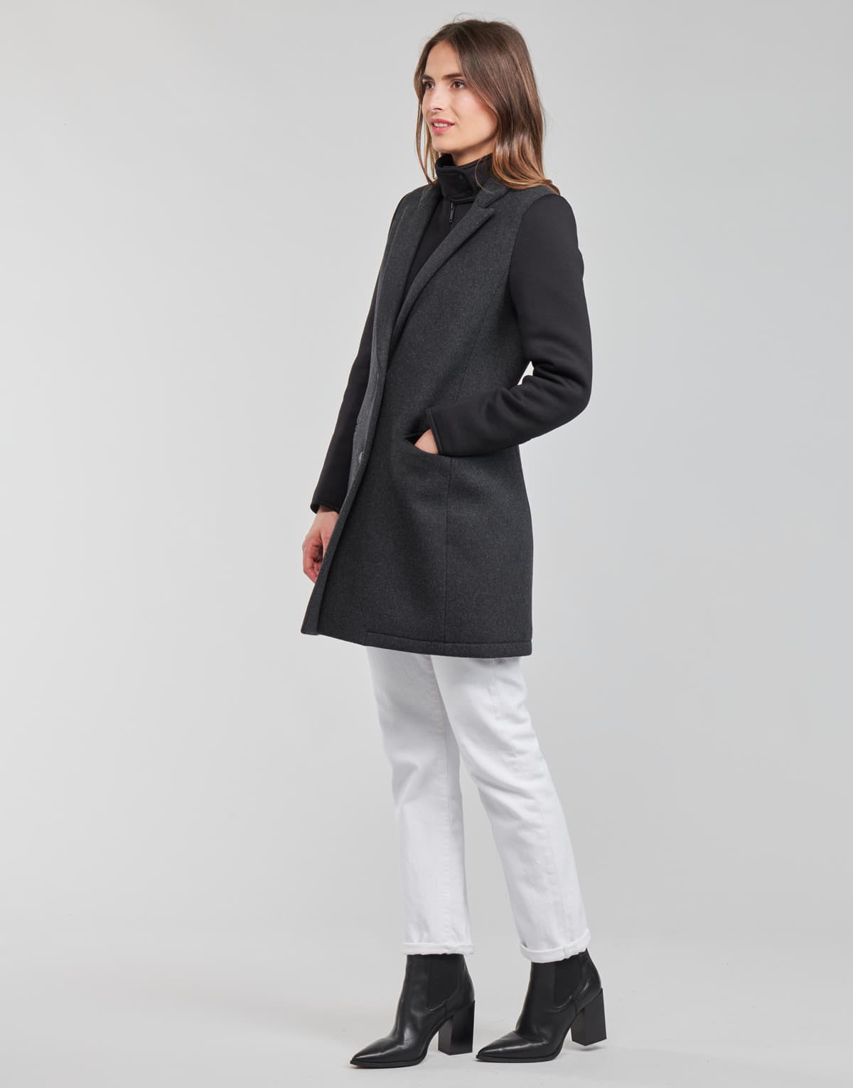 Women's Coats Ikks Gray