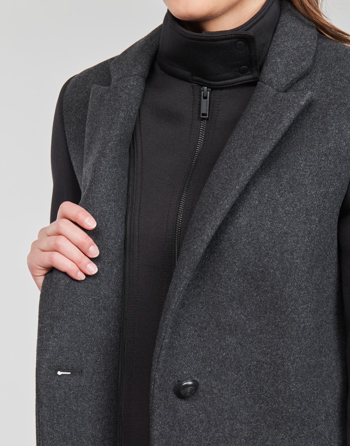 Women's Coats Ikks Gray