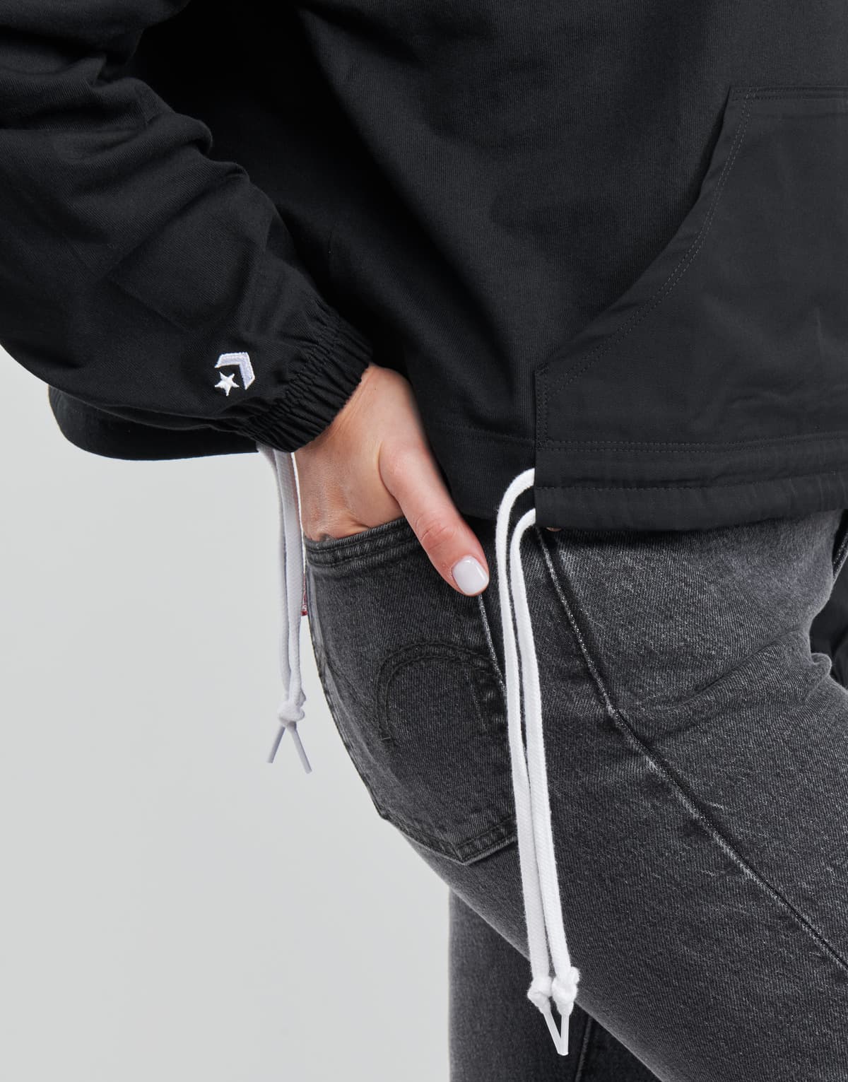 Women's Sports T-Shirts Converse Black