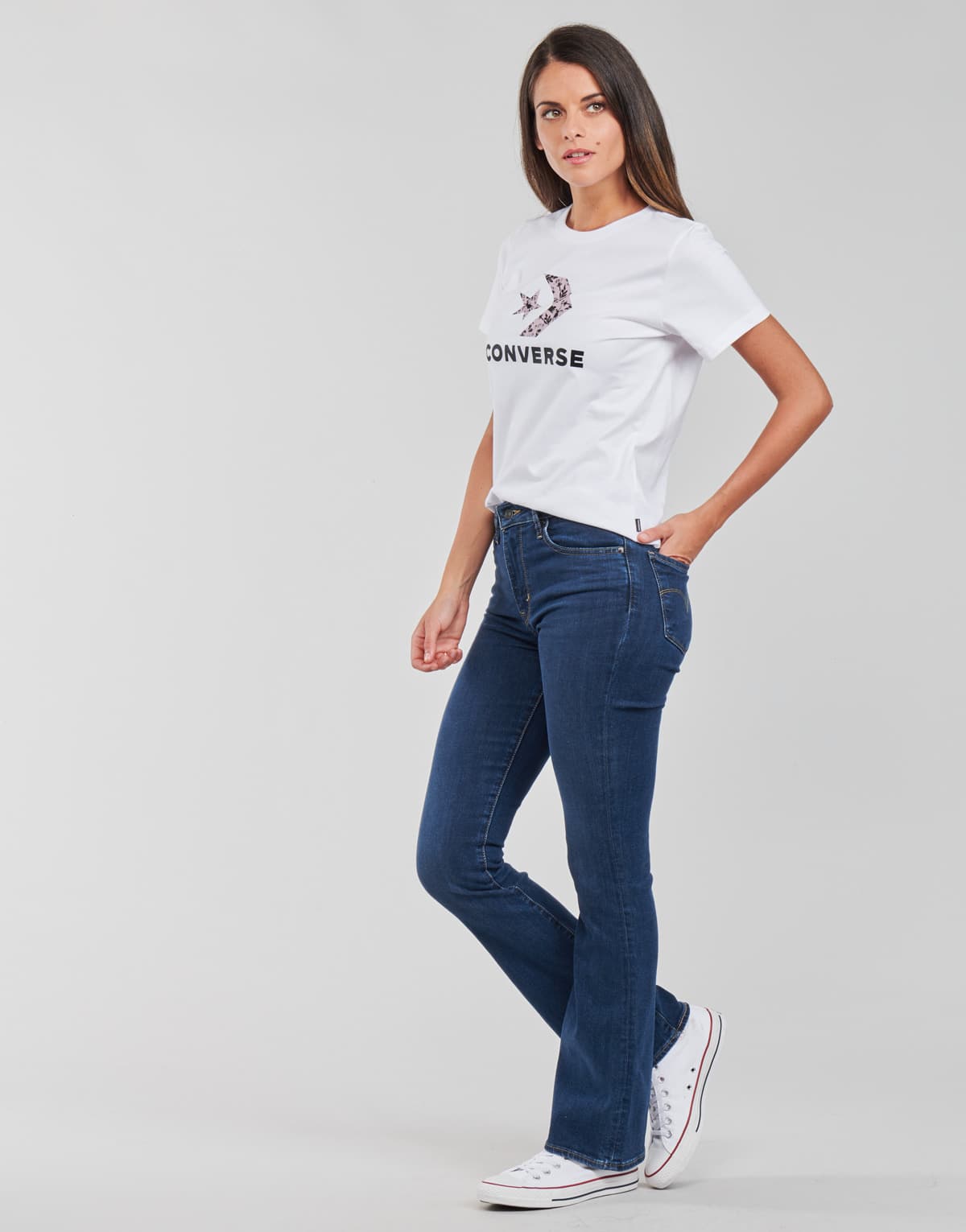 Women's T-Shirts Converse White