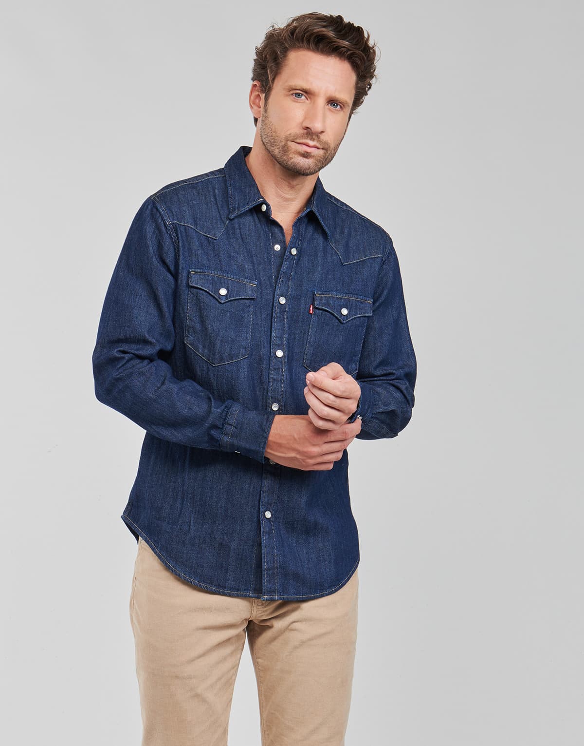 Men's Shirts Levis Blue