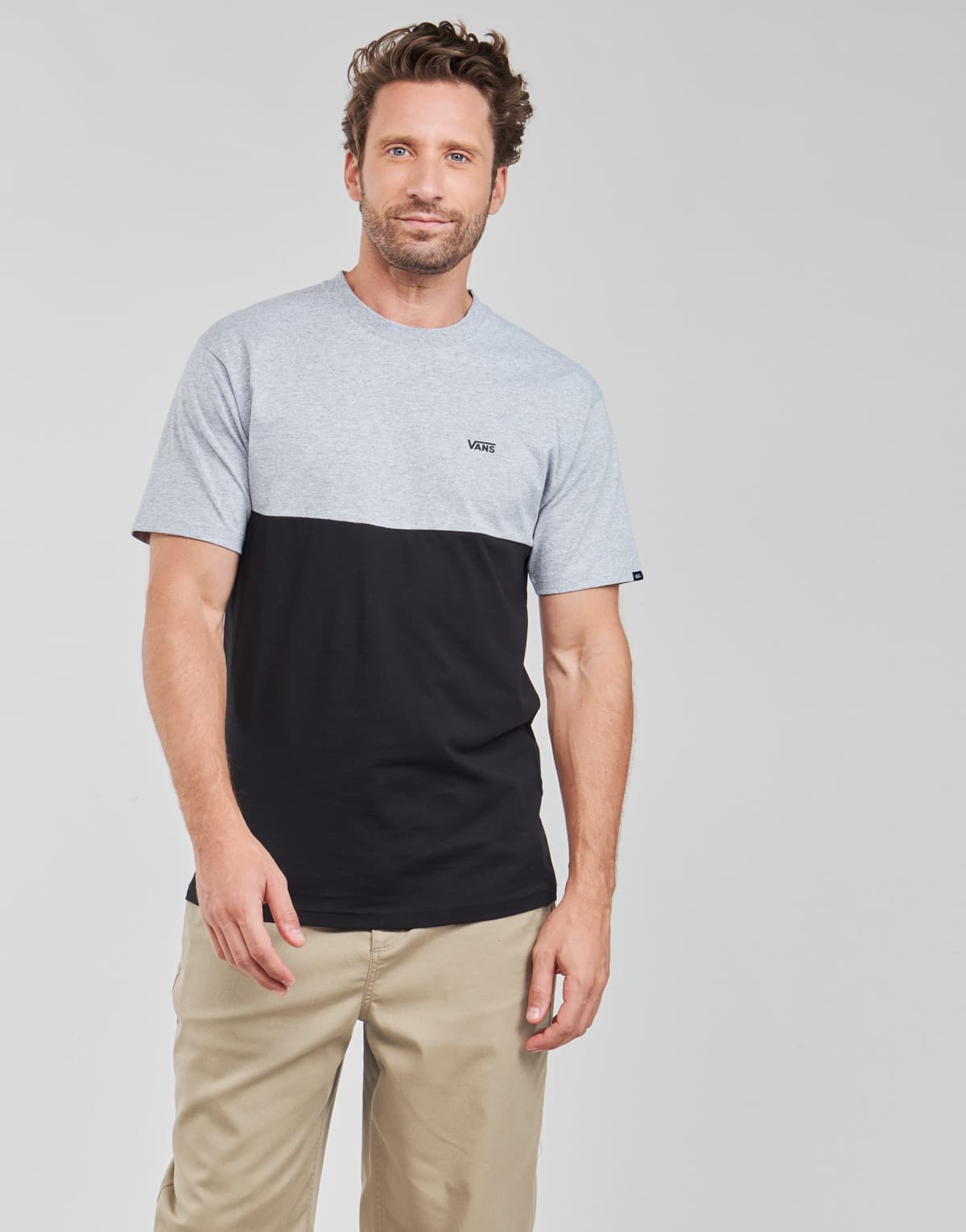 Men's T-Shirts Vans Gray