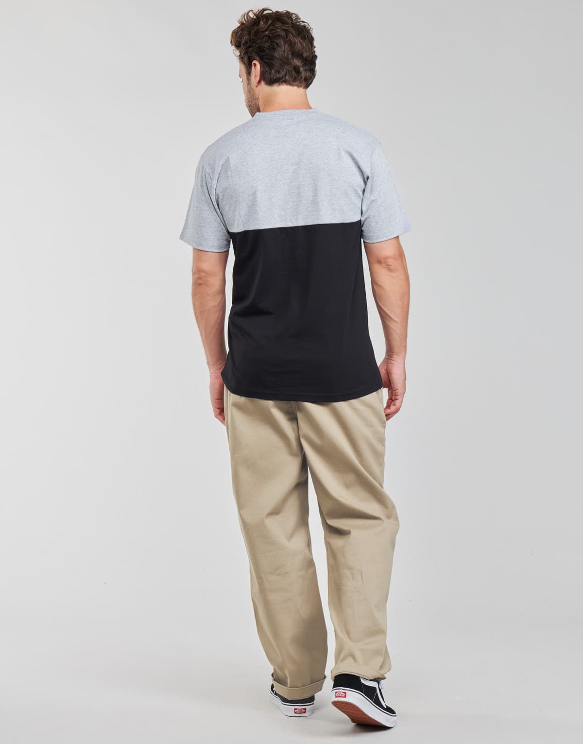 Men's T-Shirts Vans Gray