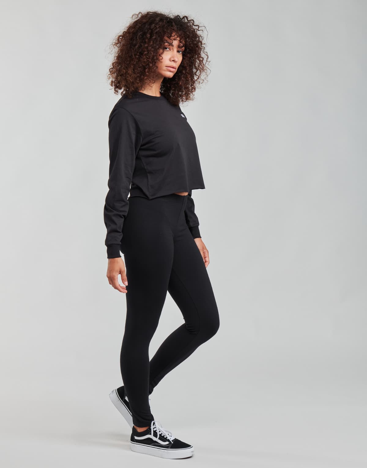 Women's T-Shirts Vans Black