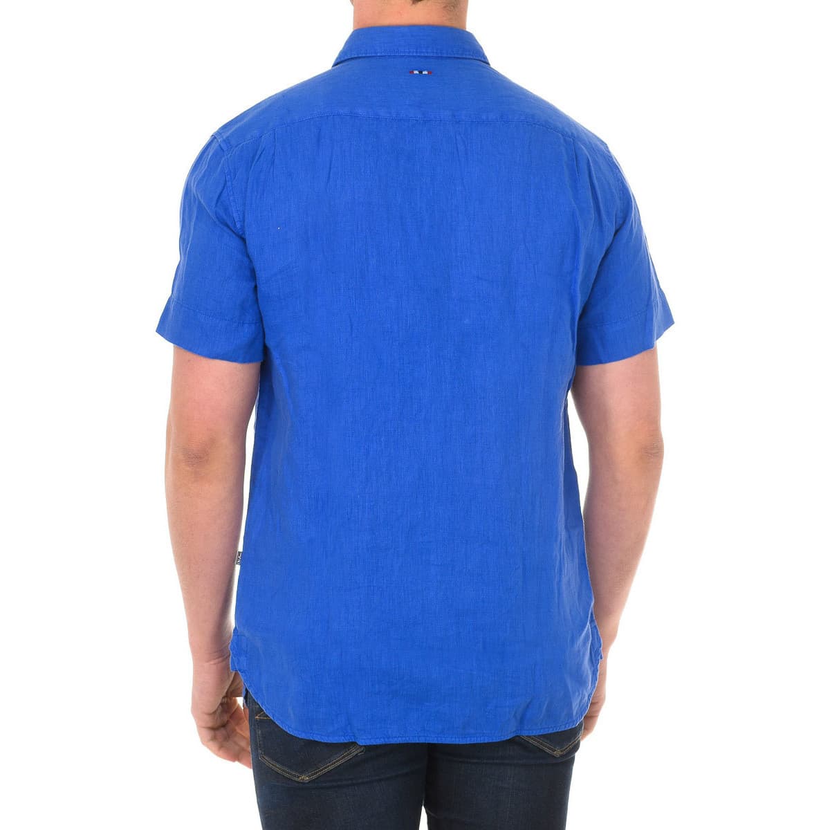 Men's Shirts Napapijri Blue