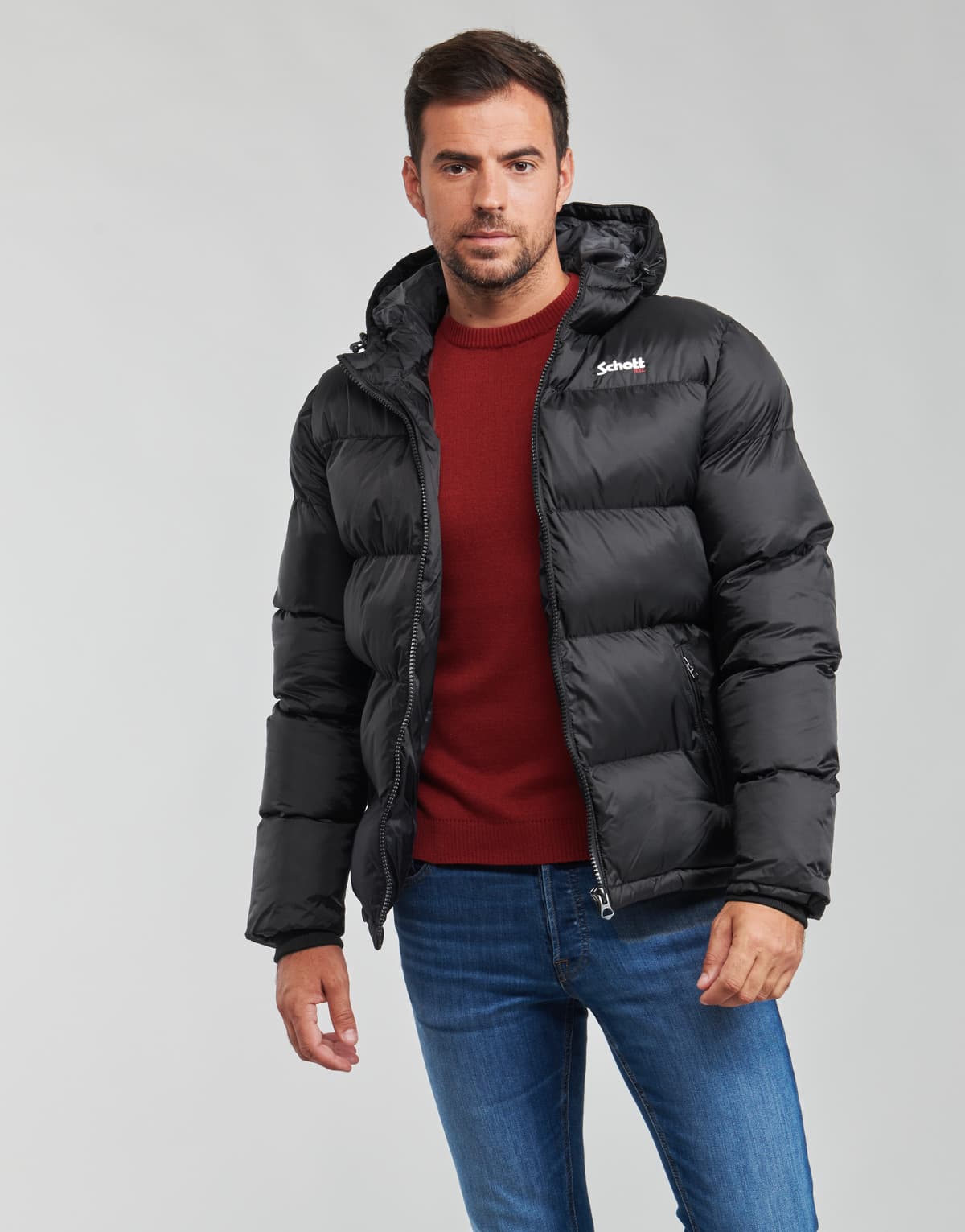 Men's Jackets Schott Black