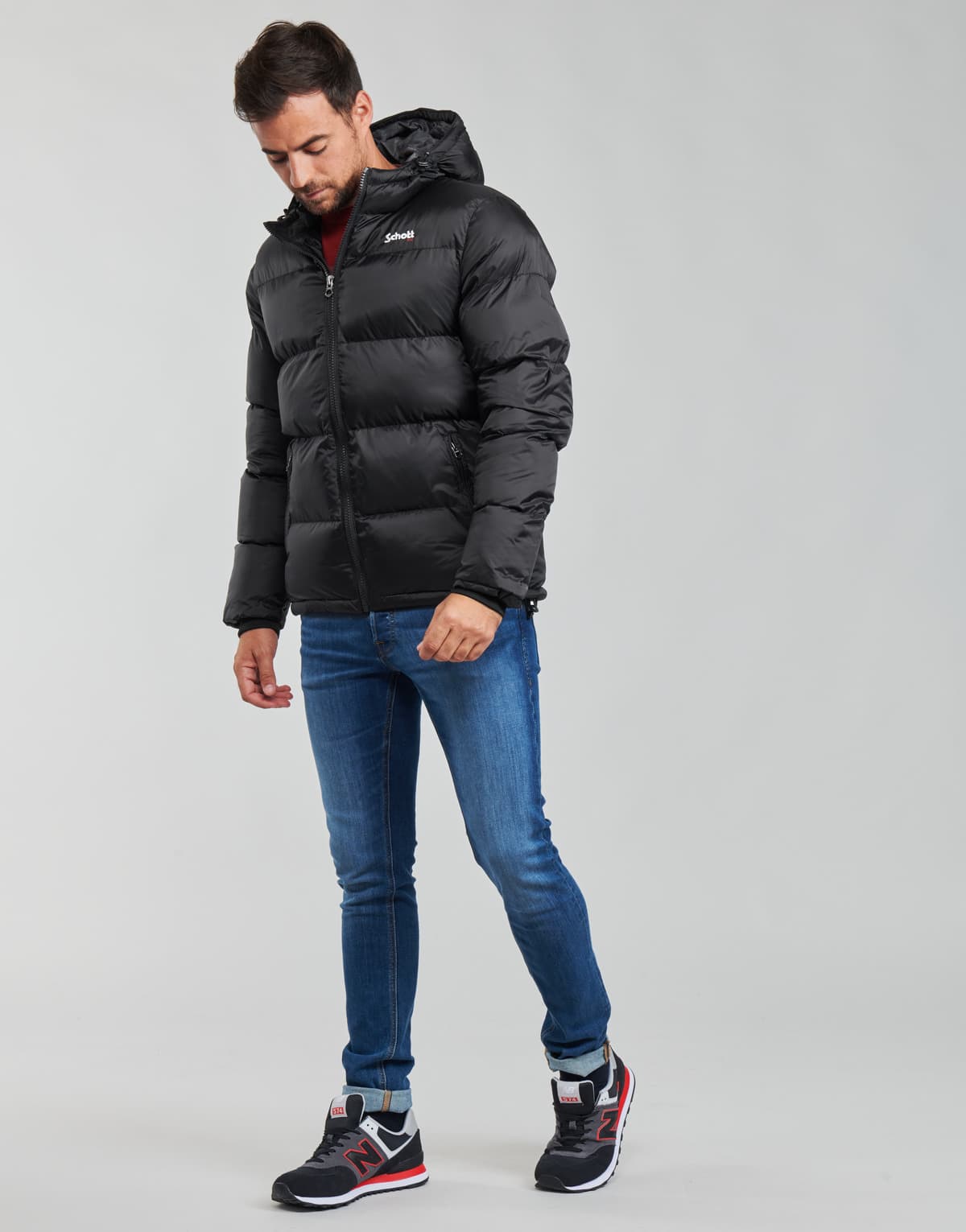 Men's Jackets Schott Black