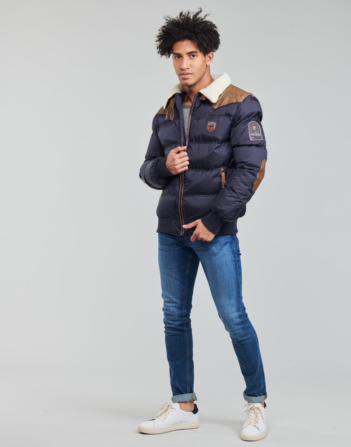 Men's Jackets Geographical Norway Blue