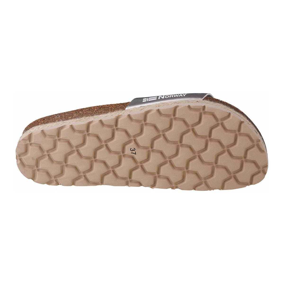 Women's House Slippers Geographical Norway Silver