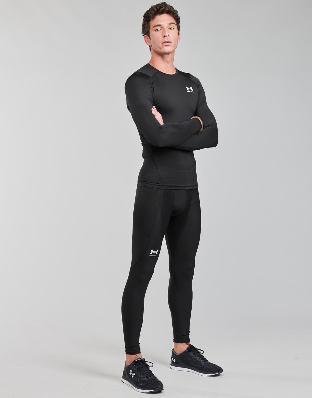 Ανδρικά αθλητικά κολάν Under Armour Μαύρο