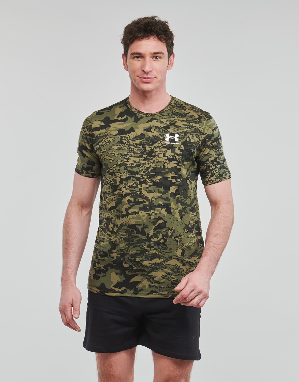 Men's T-Shirts Under Armour Khaki
