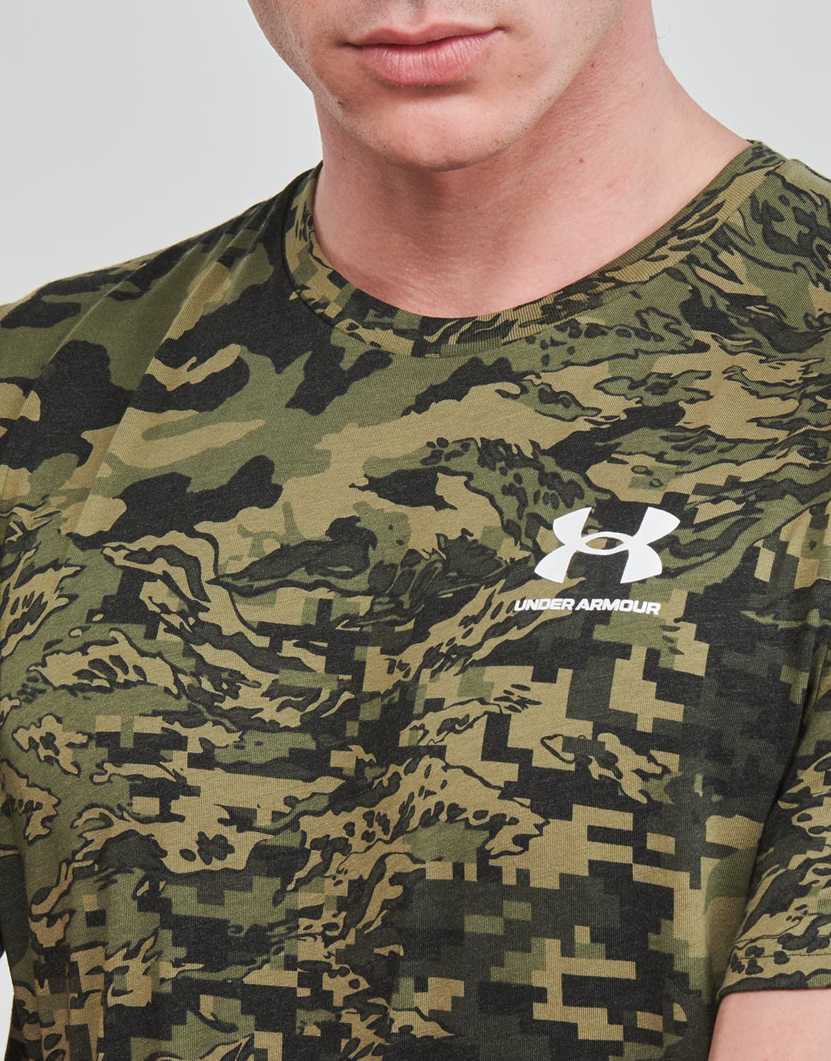 Men's T-Shirts Under Armour Khaki