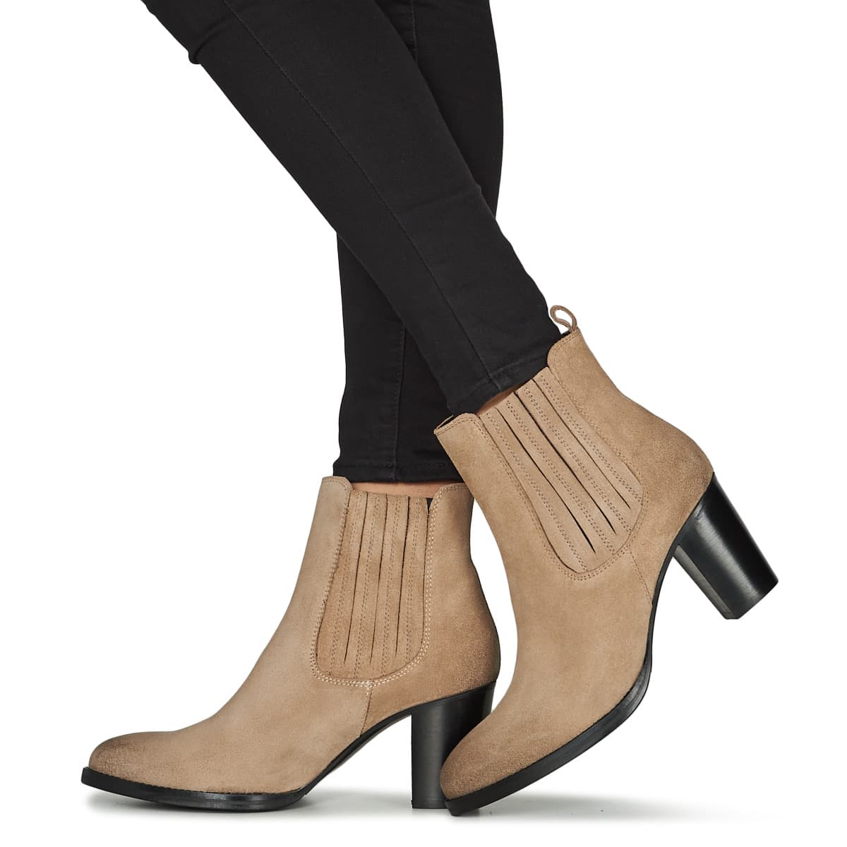 Women's Ankle Boots Betty London Beige