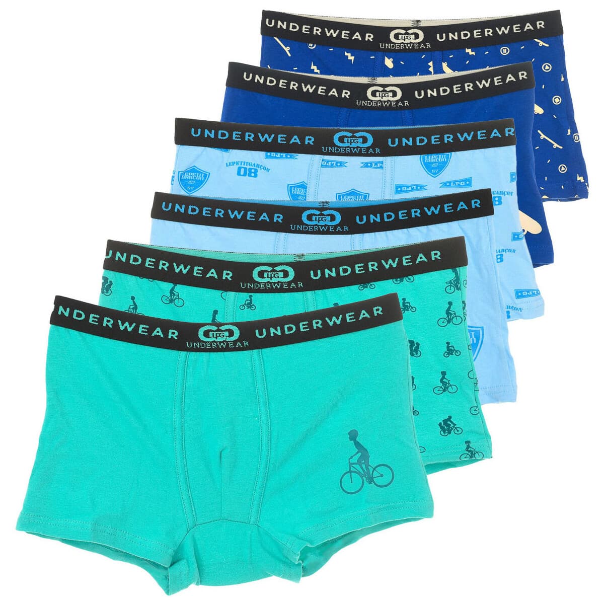 Men's Boxer Briefs Le Petit Garçon Multicolor