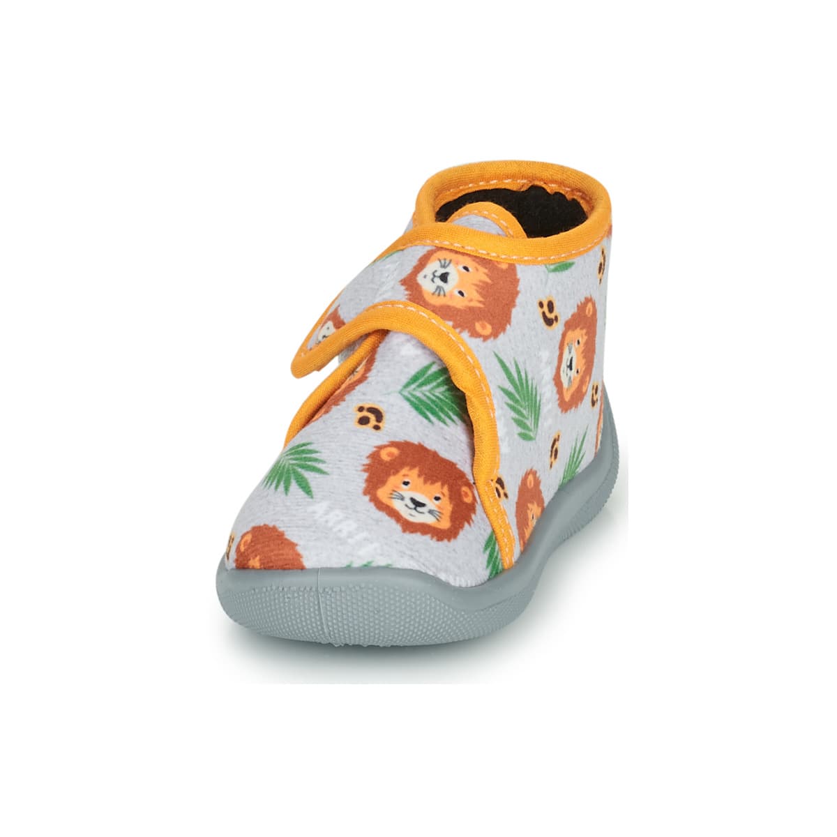 Boys' House Slippers Citrouille et Compagnie Gray