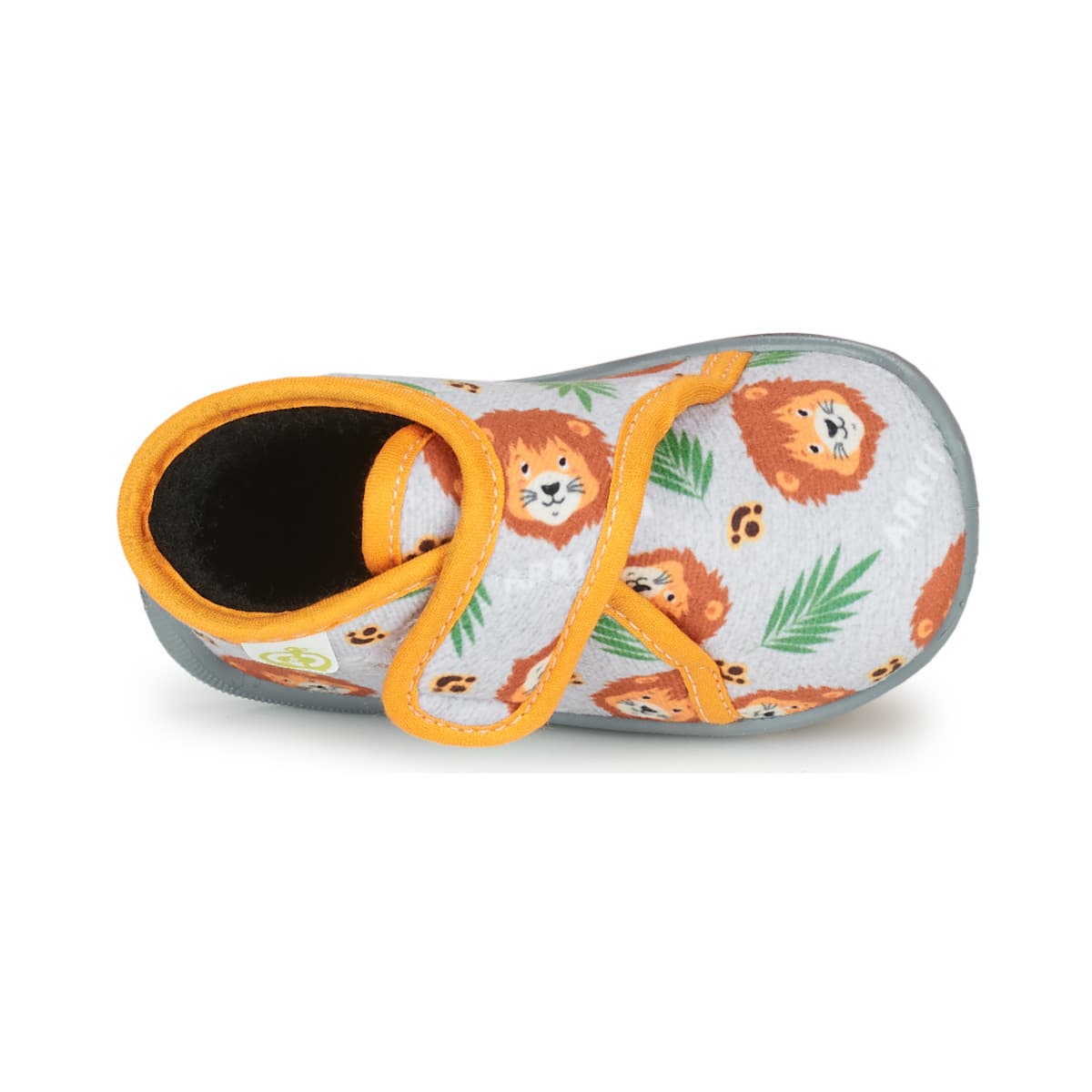 Boys' House Slippers Citrouille et Compagnie Gray