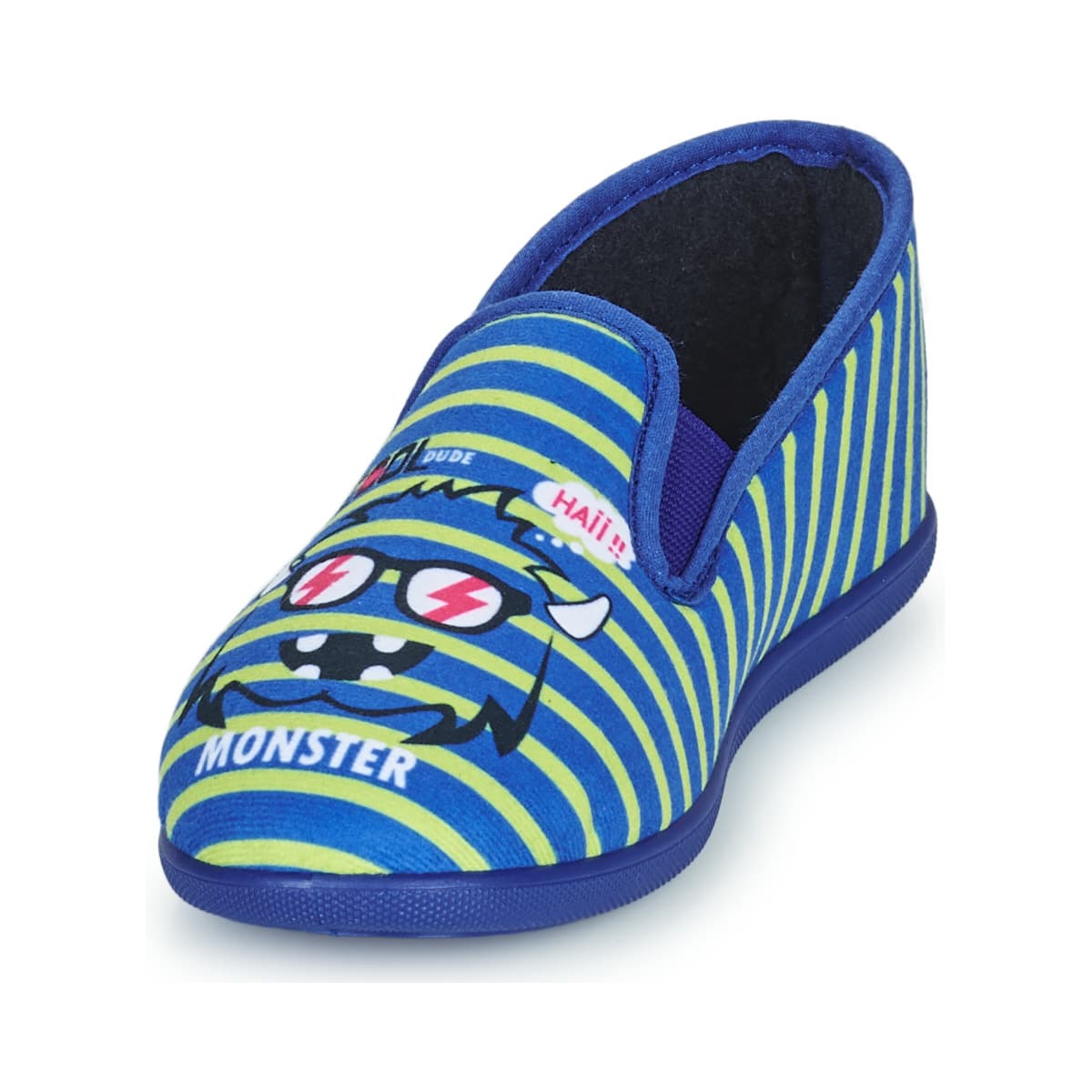 Boys' House Slippers Citrouille et Compagnie Blue
