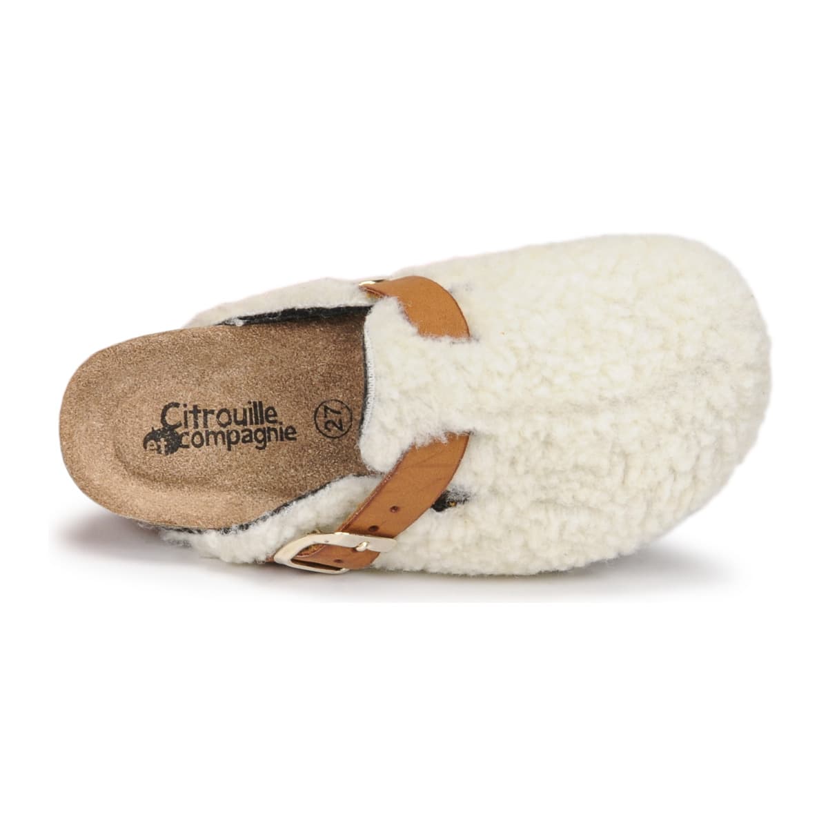 Boys' House Slippers Citrouille et Compagnie Beige