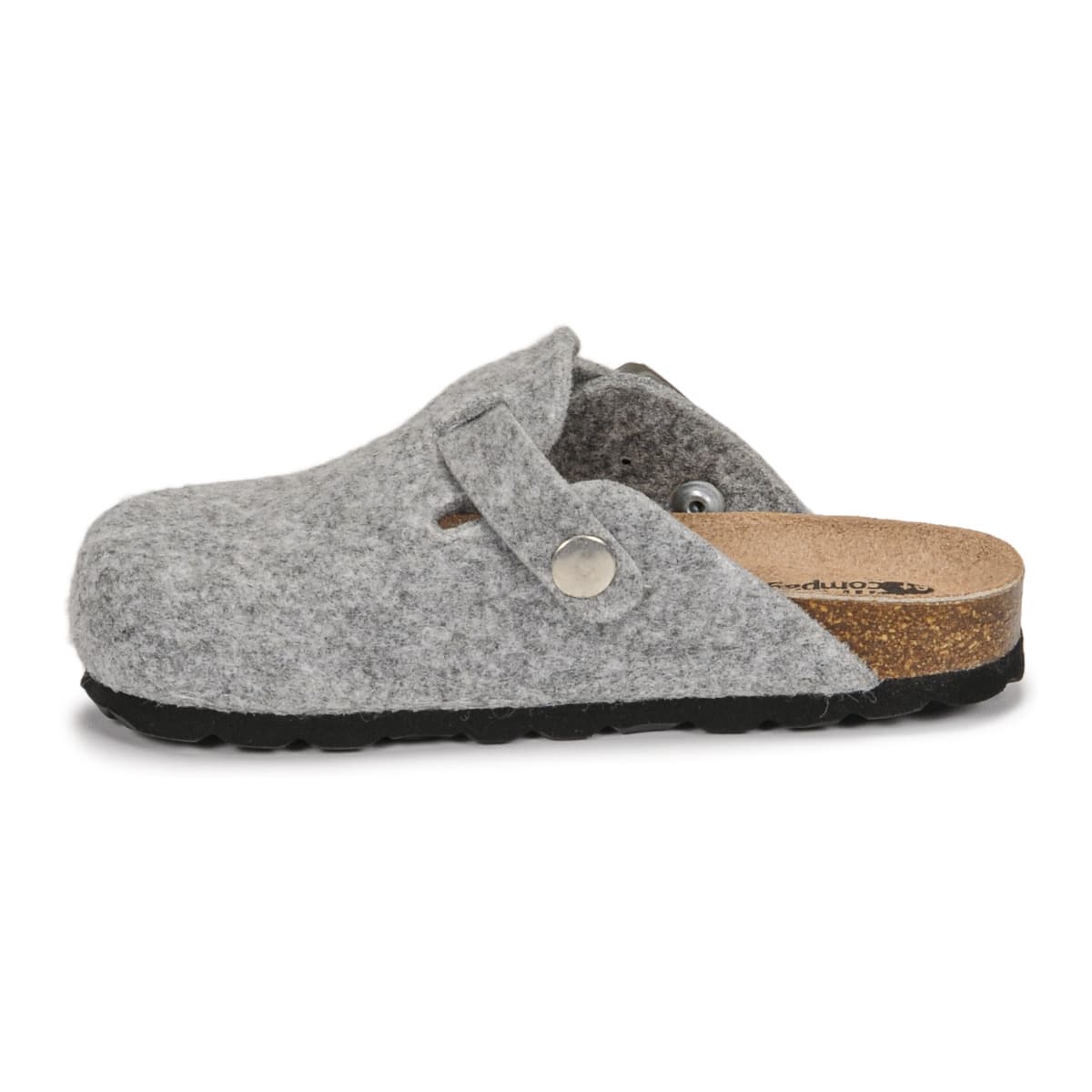 Boys' House Slippers Citrouille et Compagnie Gray