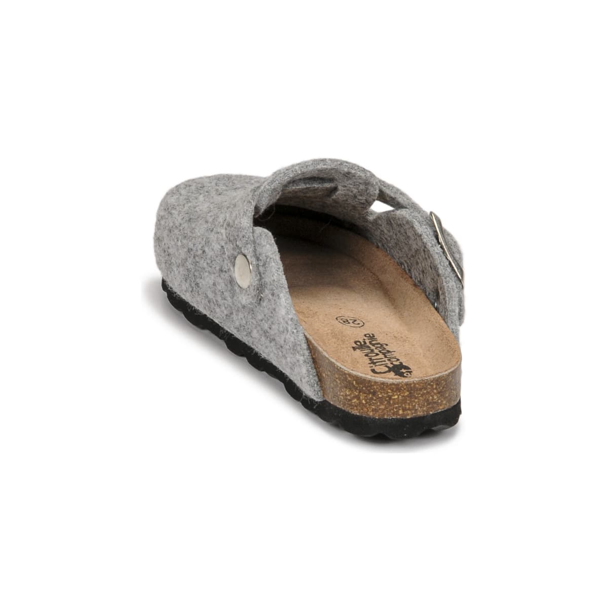 Boys' House Slippers Citrouille et Compagnie Gray