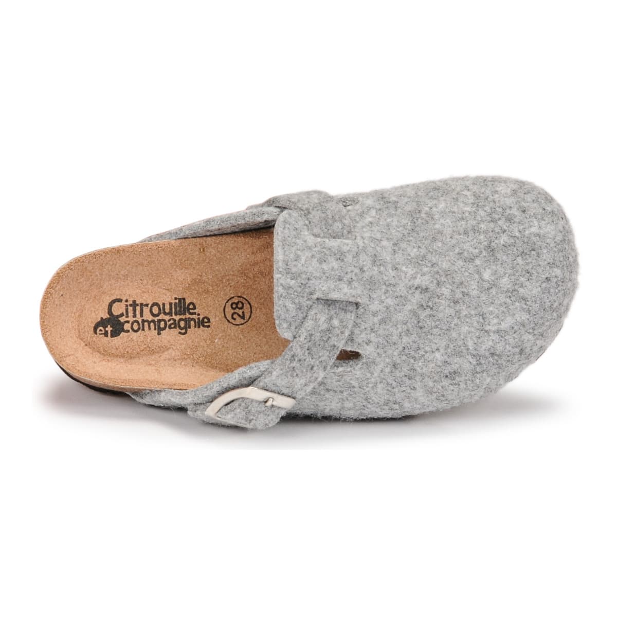 Boys' House Slippers Citrouille et Compagnie Gray