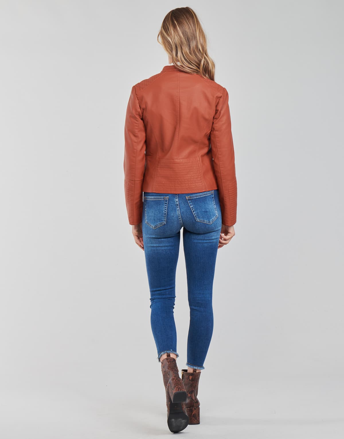 Women's Jackets Vila Orange
