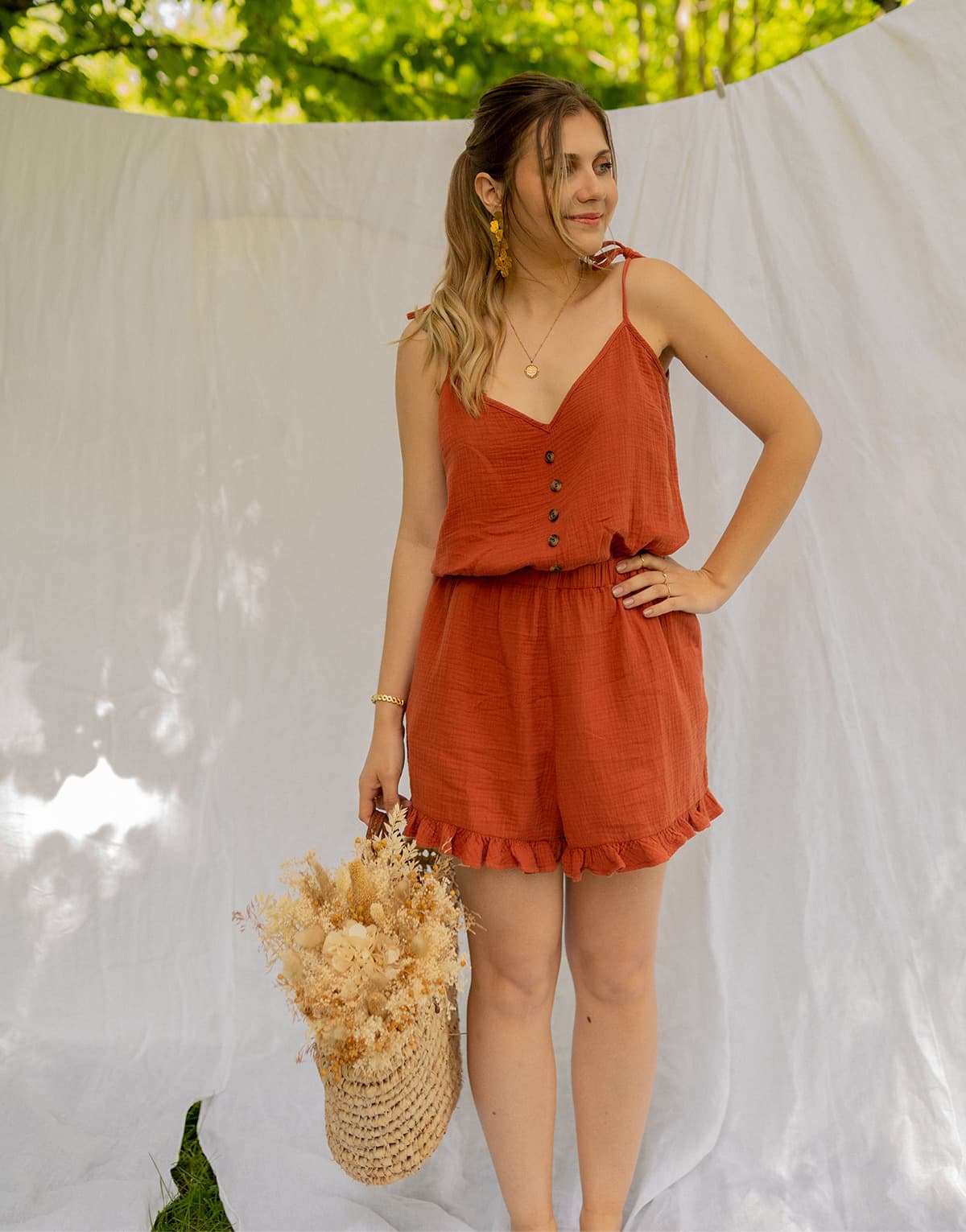 Women's Jumpsuits Céleste Brown