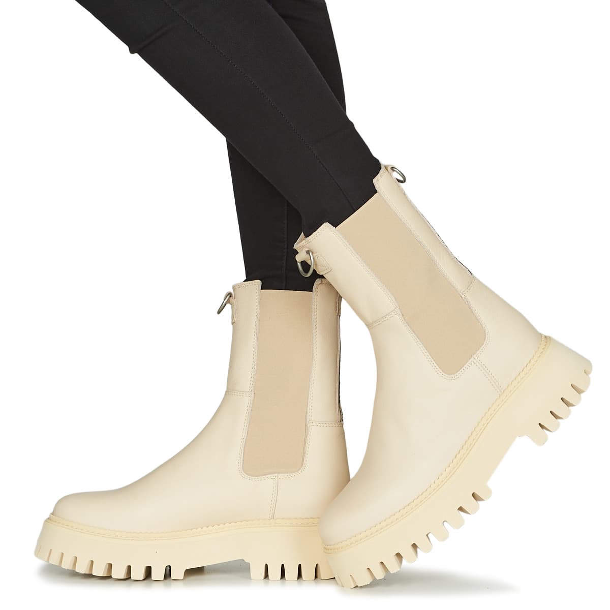 Women's Boots Bronx Beige
