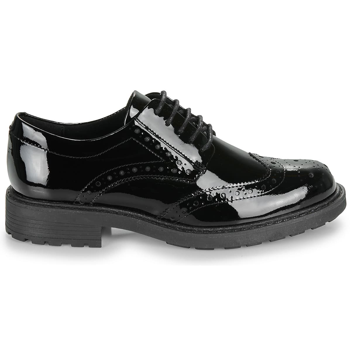 Women's Derby Shoes Clarks Black