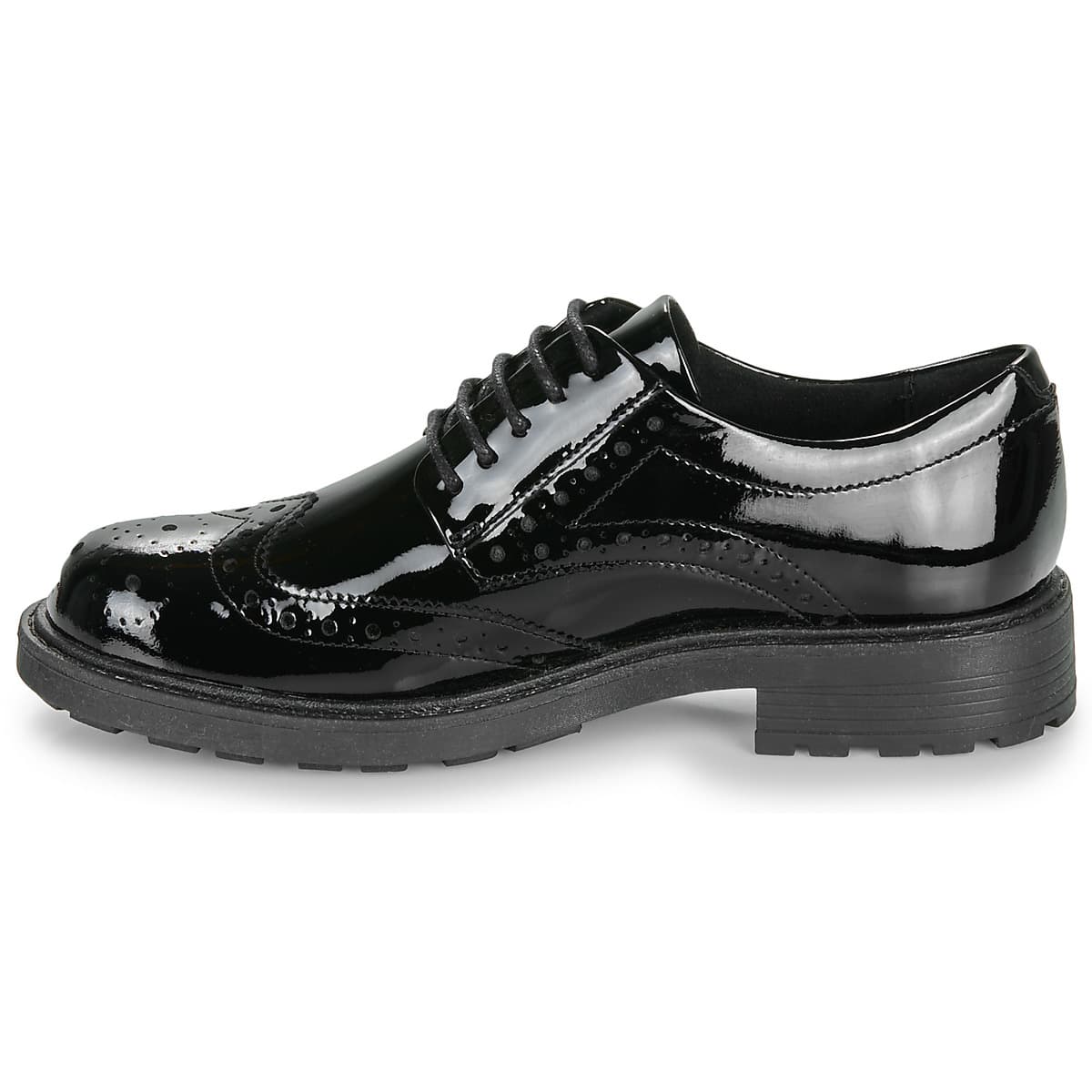 Women's Derby Shoes Clarks Black