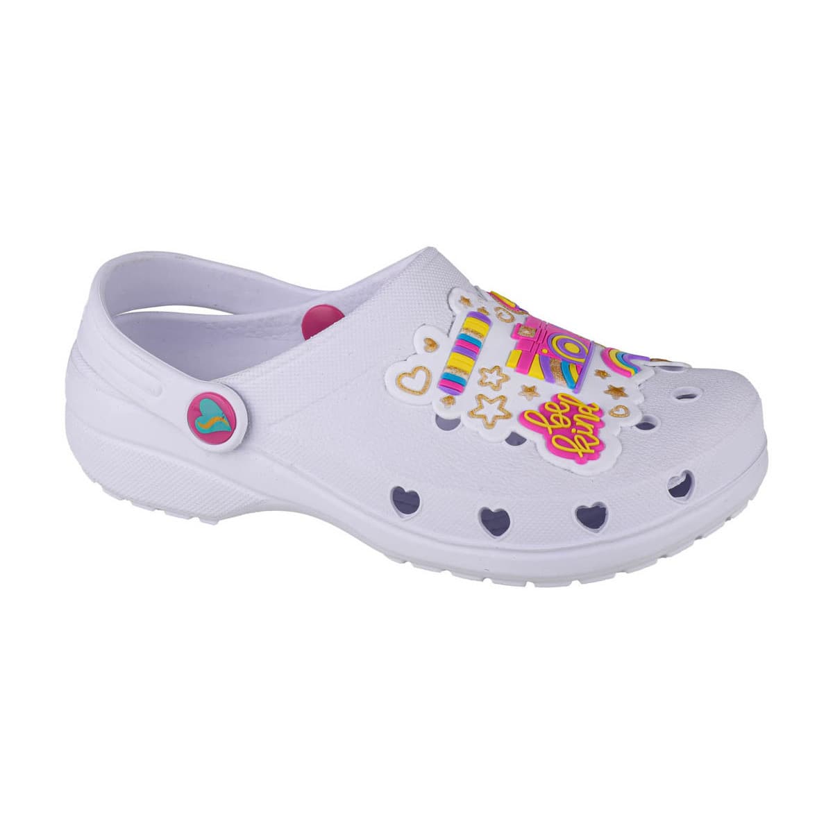 Girls' House Slippers Skechers White