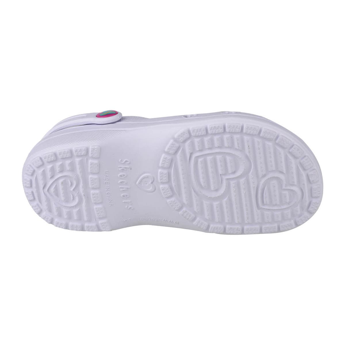 Girls' House Slippers Skechers White