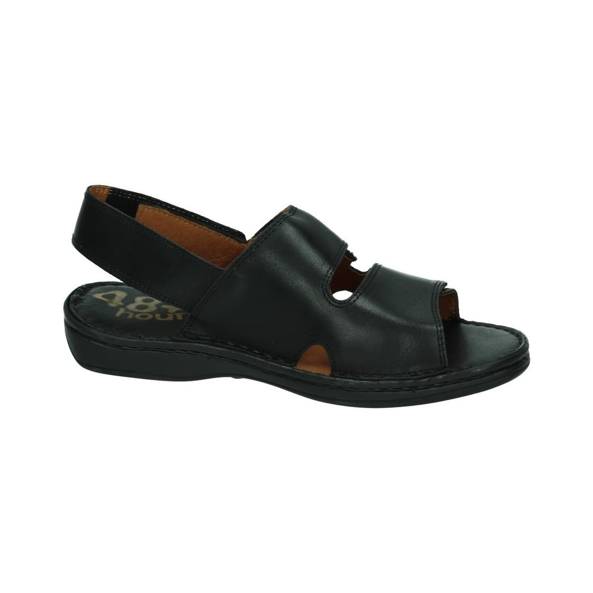 Men's Sandals 48 Horas Black