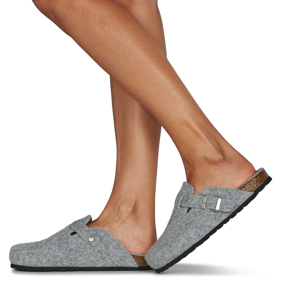 Women's House Slippers Casual Attitude Gray