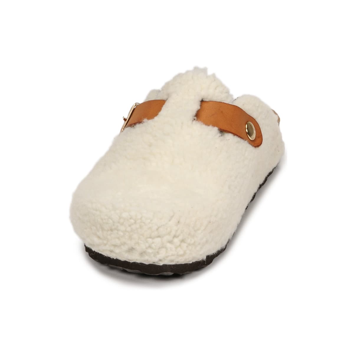 Women's House Slippers Casual Attitude White