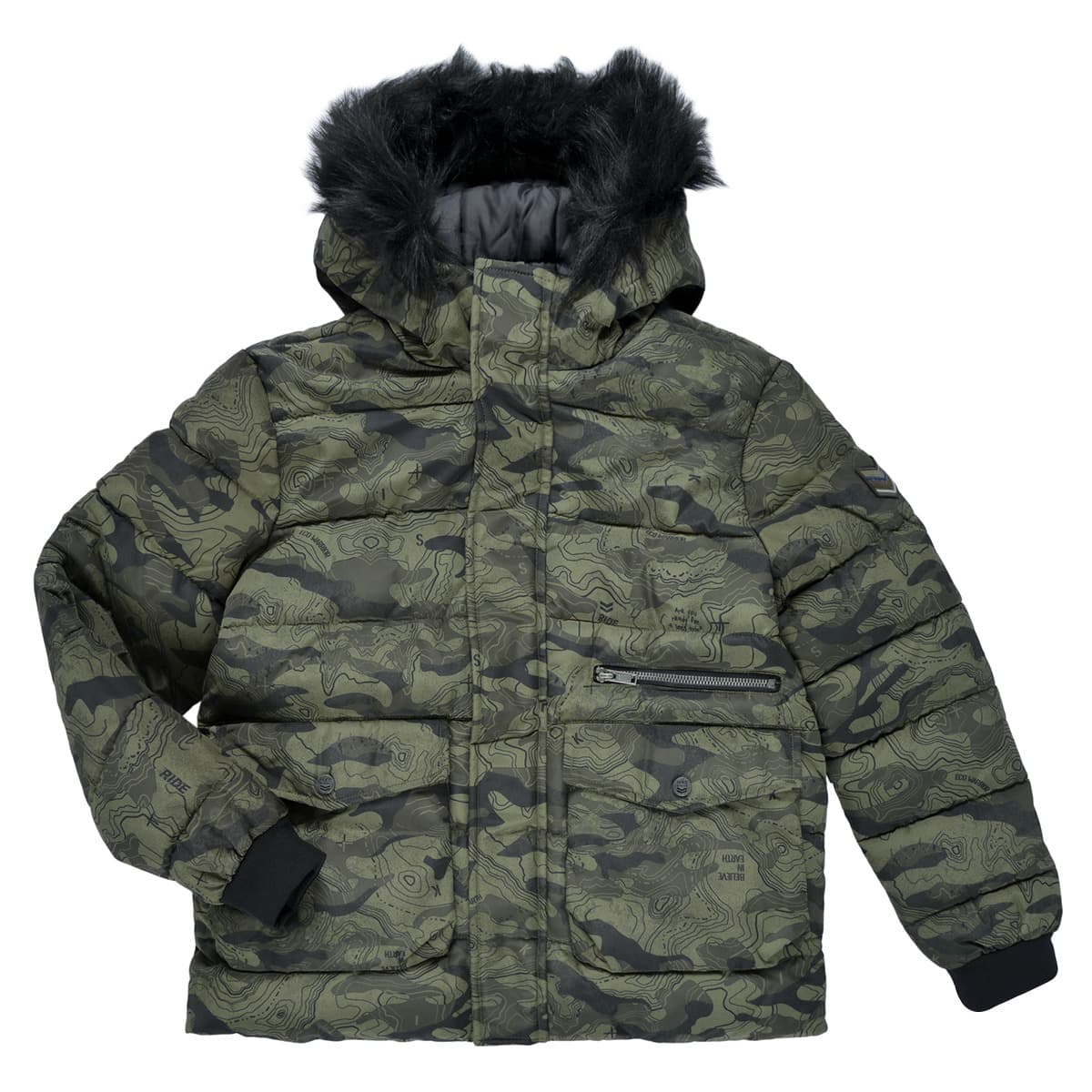 Boys' Jackets Ikks Khaki