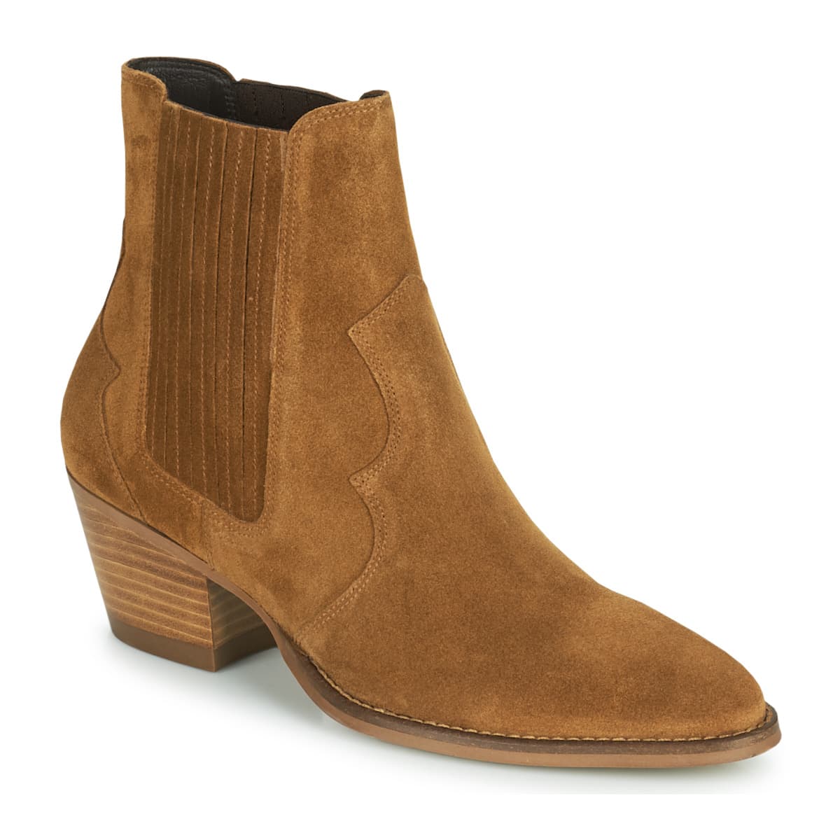 Women's Ankle Boots Maison Minelli Brown