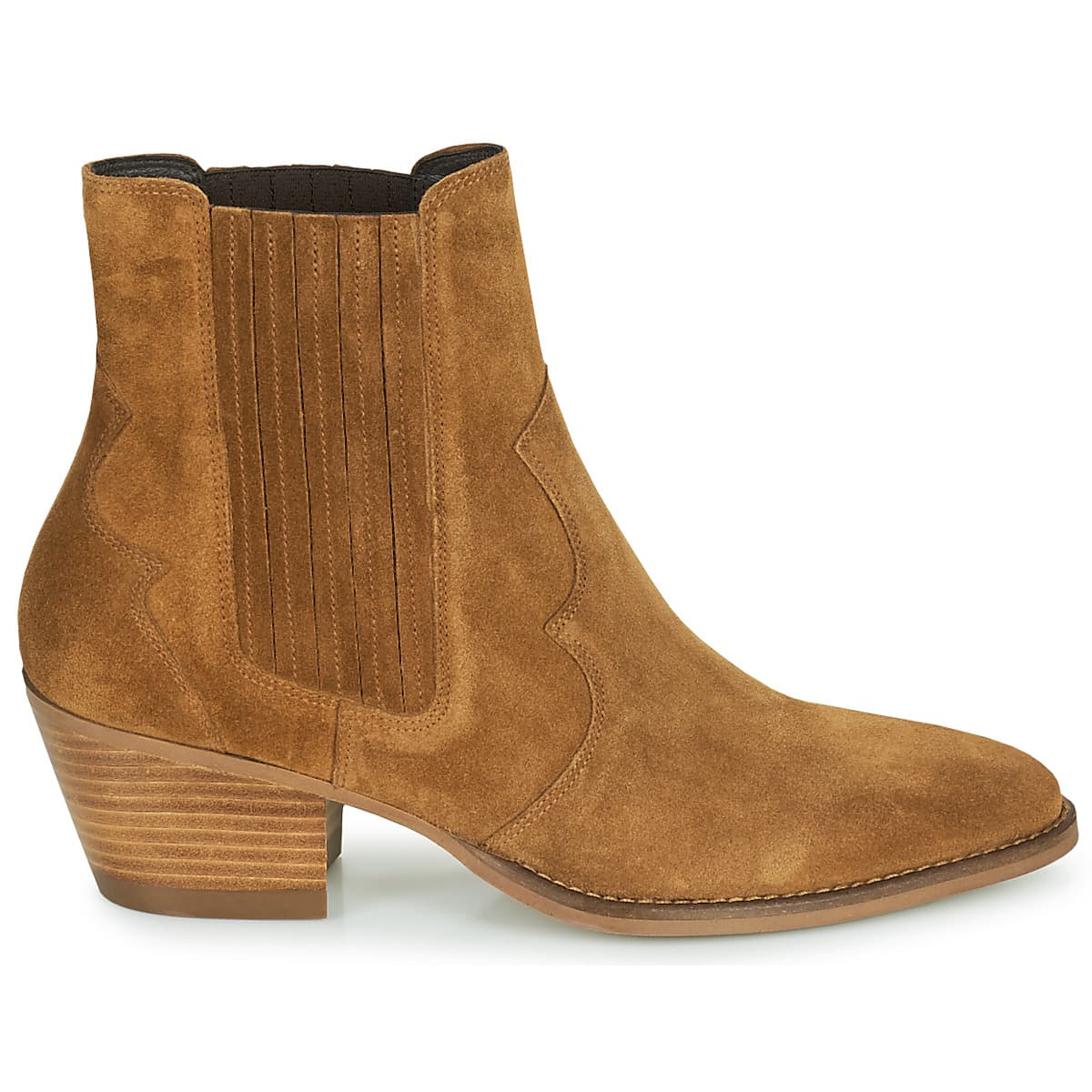 Women's Ankle Boots Maison Minelli Brown