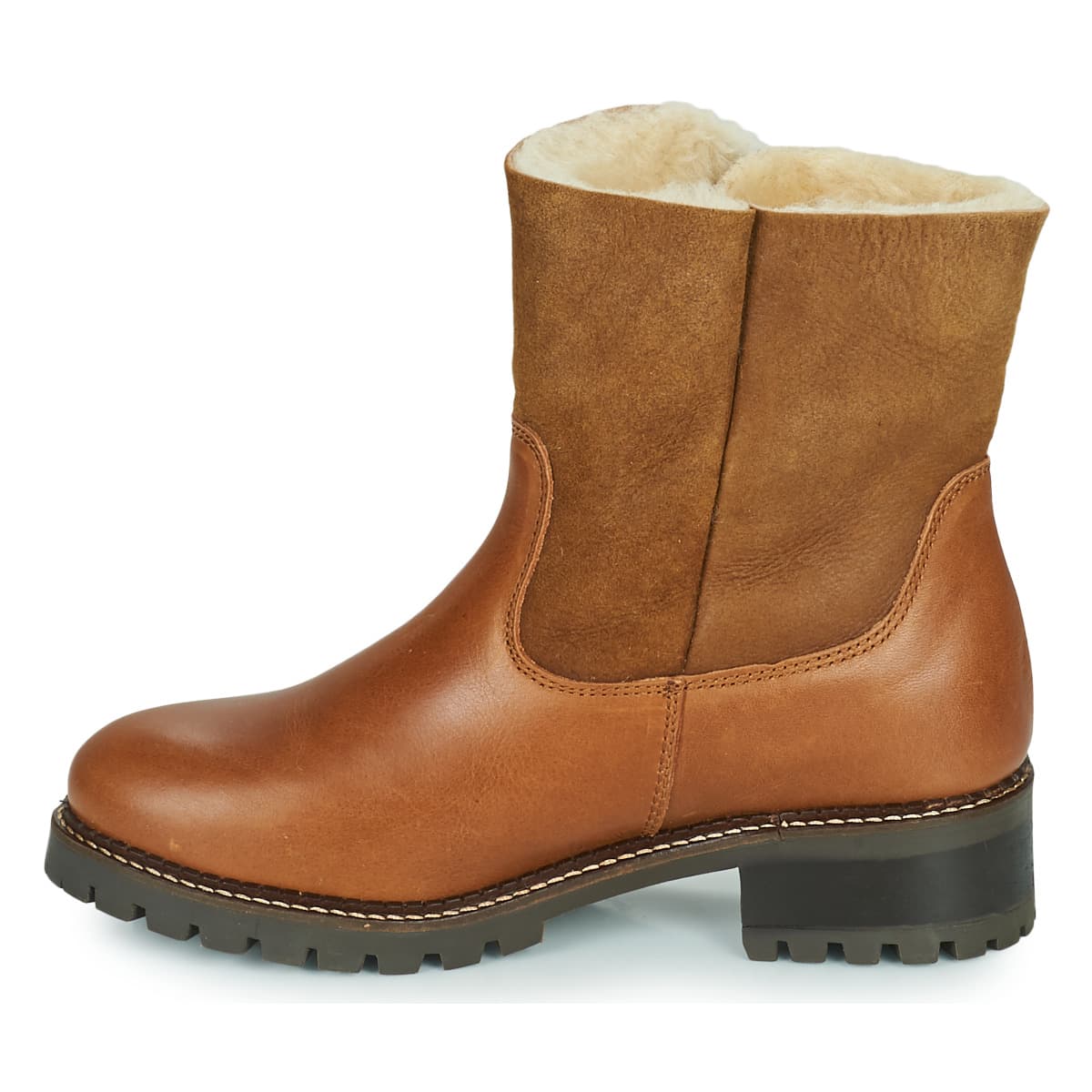 Women's Ankle Boots Maison Minelli Brown