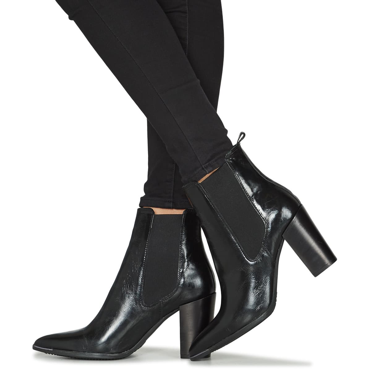Women's Ankle Boots Maison Minelli Black