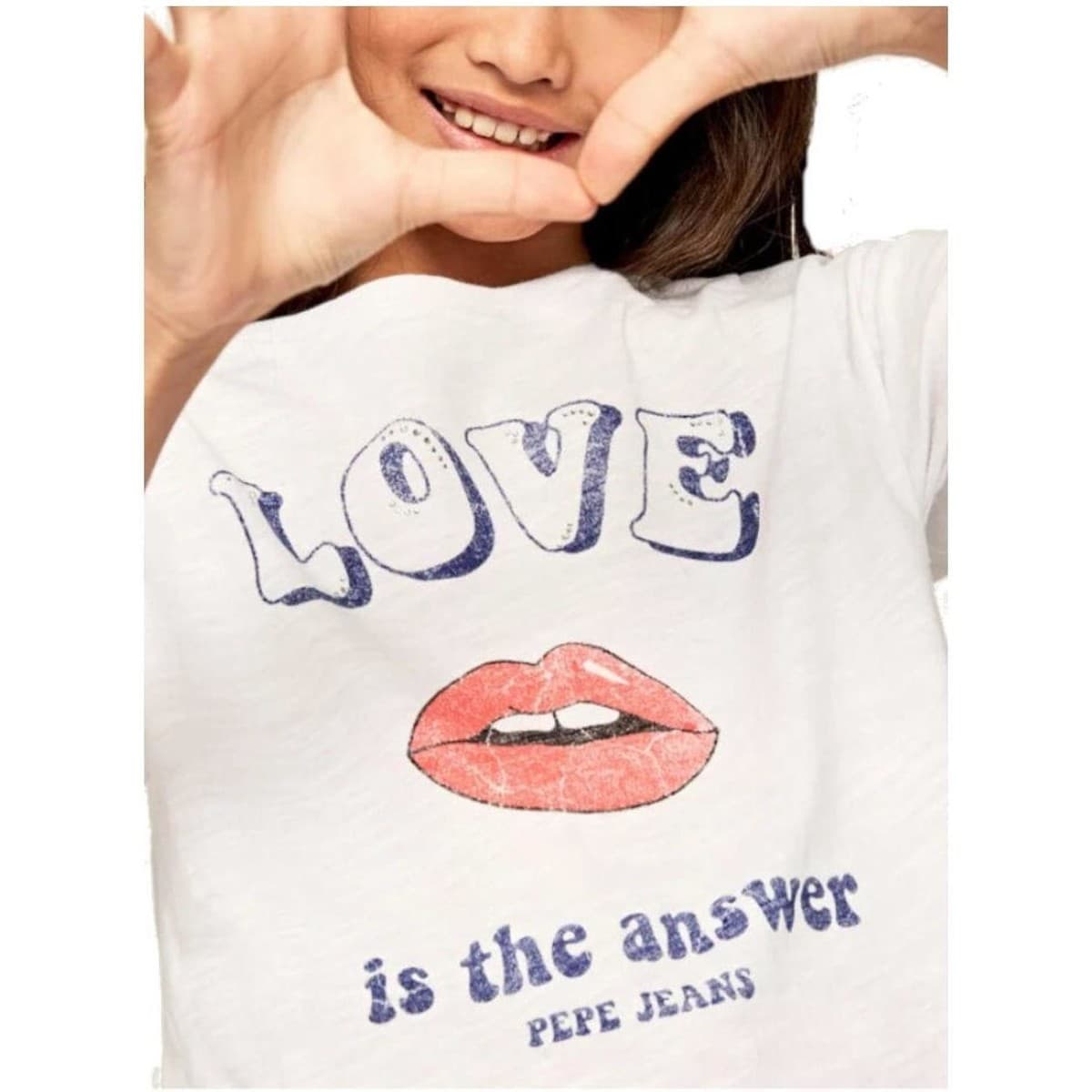 Girls' T-Shirts Pepe Jeans White