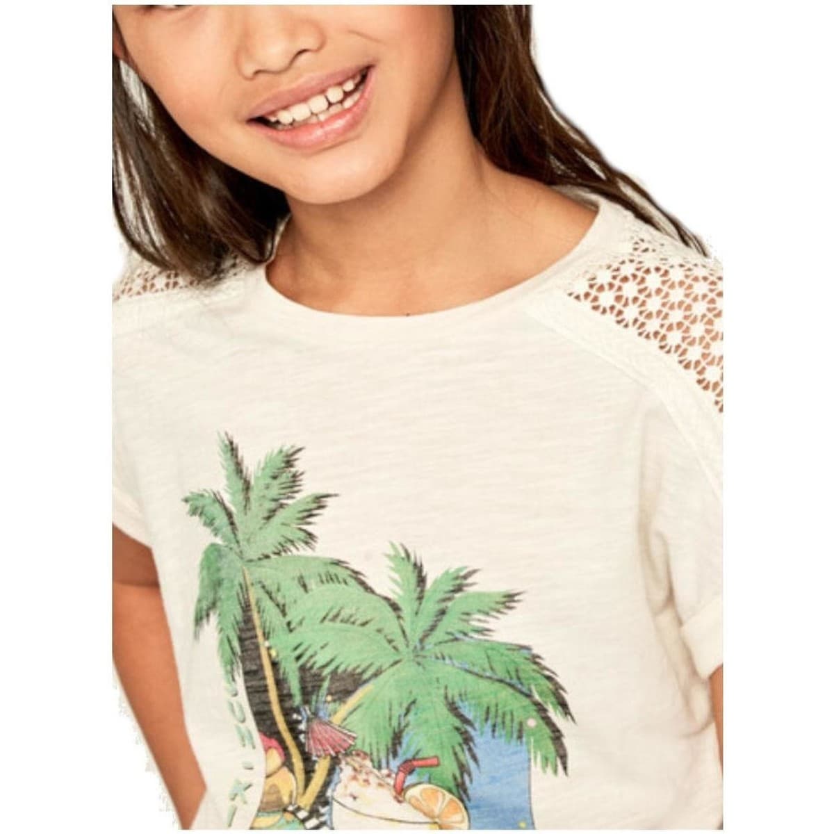 Girls' T-Shirts Pepe Jeans White