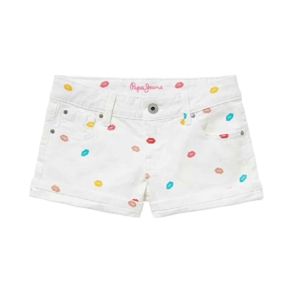 Girls' Shorts Pepe Jeans White