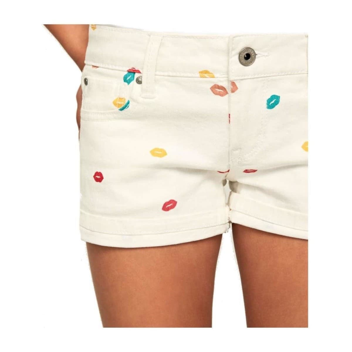 Girls' Shorts Pepe Jeans White